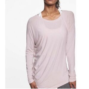Athleta XXS Dolman Long Sleeve Athleisure Asymmetrical Tunic